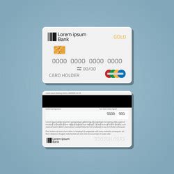 Debit Card Template Vector Images (over 6,300)