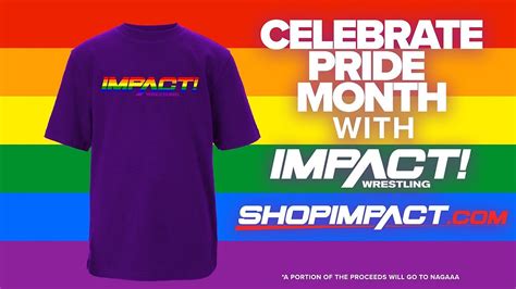 IMPACT Wrestling Pride Rainbow Themed Shirt Returns First Ever Pride