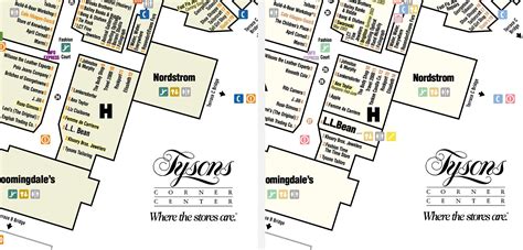 Tysons Corner Mall Map Directory - Brenda Tatiania