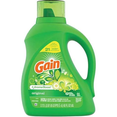 Gain Aroma Boost 46 Fl Oz Original Scent Liquid Laundry Detergent 32