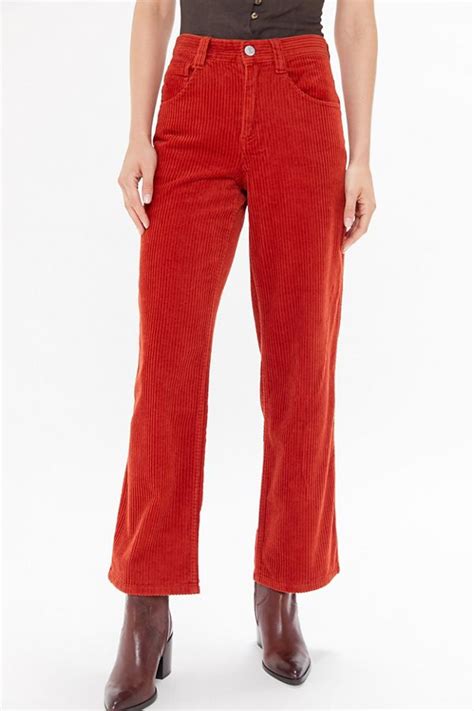 Bdg Baggy Corduroy Straight Leg Pant Straight Leg Pants Pants Corduroy