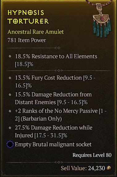 Iso Barb Amulet No Mercy Topic D2jsp