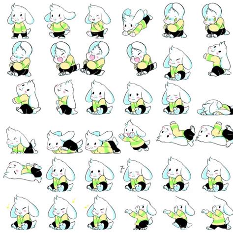 Asriel In Undertale Shimeji Mascot Desktop Pet Vocaloid Characters