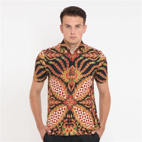 Batik Semar Kemeja Lengan Pendek Batik Pria Sedayu Memayu Lazada