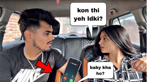 गर्लफ्रेंड को चीट किया😞 Cheating Prank On Raghvi Girlfriend ️