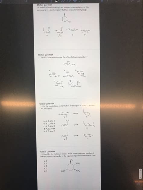 Solved Clicker Question 10 Which Of The Following Is An Chegg