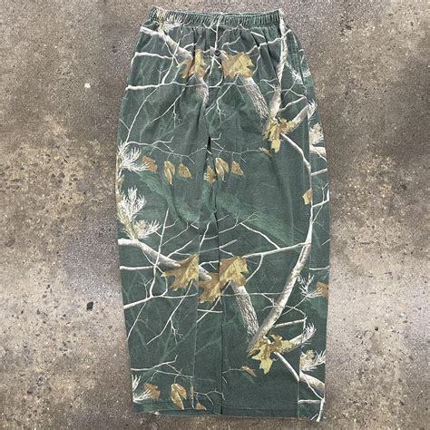 Vintage Y2k Green Realtree Camo Camouflage Depop