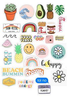 9 ideeën over Leuke stickers leuke stickers stickers sticker ontwerp