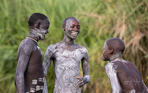 African Tribal Body Paint