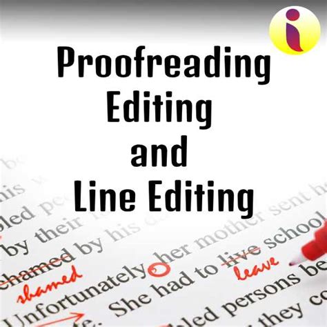 Proofreading, Editing and Line Editing – Inovie Books 