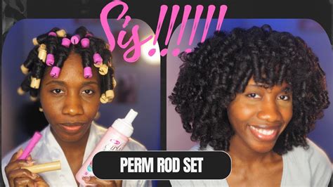 Perm Rod Set Update On Wet Natural Hair Youtube