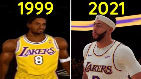 Evolution Of Nba K Games Youtube