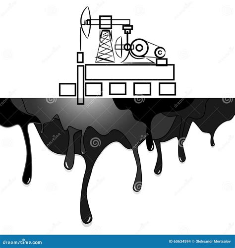 Background Abstract Illustration Oil Derrick, Types of Oil, Statistics ...