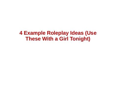 How To Roleplay With A Girl Over Text 4 Example Roleplaying Convers…