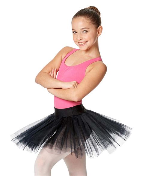 Lulli Girls 4-Layers Tulle Ballet Tutu Skirt Lordyn