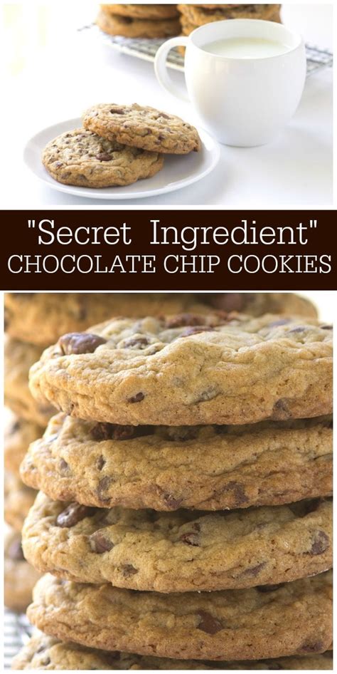 Secret Ingredient Chocolate Chip Cookies - Recipe Girl