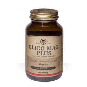 Oligo Mag Plus Solgar Integratori Solgar Online Bravi Farmacie