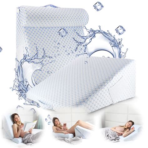 nestl Bed Wedge Pillow - Wedge Pillow for Sleeping to Reduce Acid Reflux, Wedge Pillows for ...