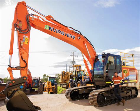 Excavator Hire Earth Moving Compaction Enviro Plant Hire WA