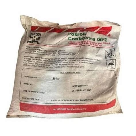 Fosroc Conbextra Gp Waterproofing Chemical Packaging