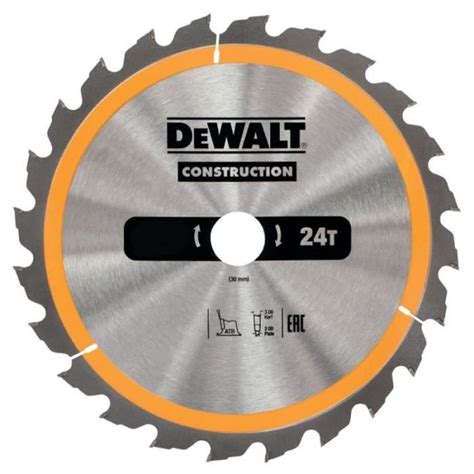 Lame De Scie Circulaire Stationnaire 315 30 Mm 24 Dents DeWALT