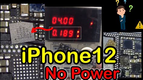 Iphone 12 No Power Not Charging Repair 🛠⚙️ Youtube