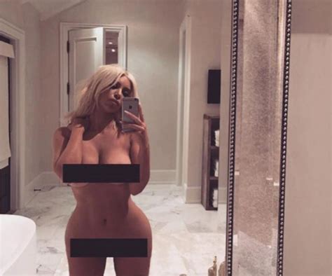 Kim Kardashian Su Naked Selfie Y La Opini N P Blica Revista Coma