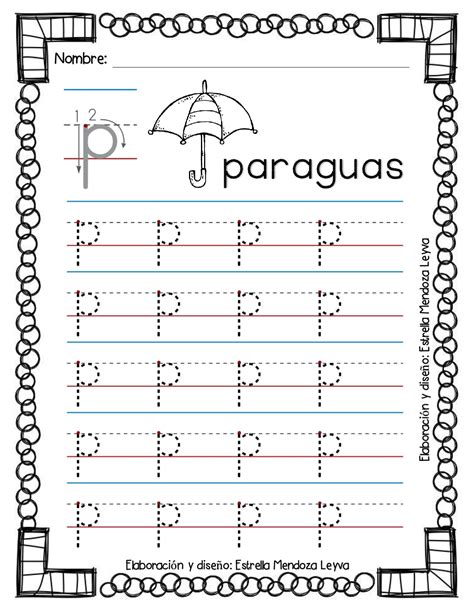 Fichas De Grafomotricidad Todas Las Letras 017 Orientación Andújar Recursos Educativos