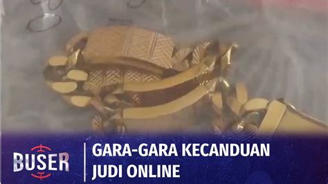 Kecanduan Judi Online Perawat Lansia Curi Emas Milik Majikan Senilai