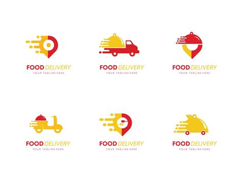 Food Delivery Logo Design 5735484 Vector Art at Vecteezy