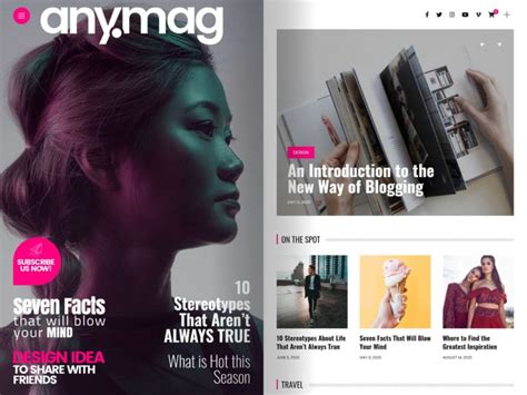 30+ Best Magazine WordPress Themes 2022 - aThemes