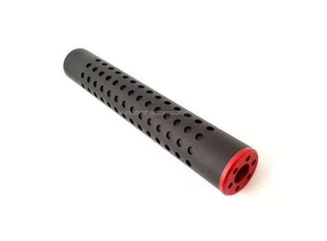 Supressor Silenciador Furado Airsoft 31x200mm Ros Esq Full Frete grátis