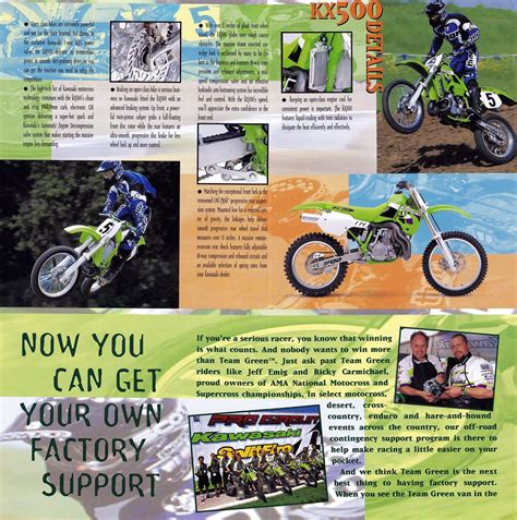 Kawasaki Kx Brochure Page Tony Blazier Flickr