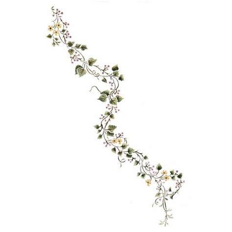 An Image Of A Vine With Flowers On It