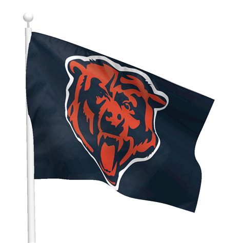 chicago bears deluxe flag