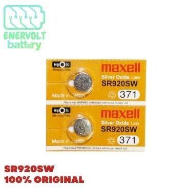 Maxell Silver Oxide Battery SR920SW (SOLD PER PIECE) | Lazada PH