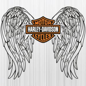 Harley Davidson Logo With Angel Wings Infoupdate Org