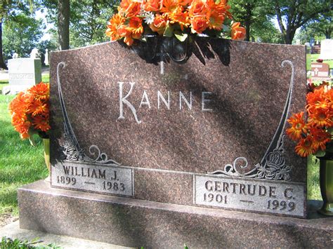 Gertrude C Wieland Kanne 1901 1999 Memorial Find A Grave