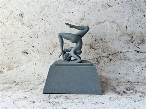 Erotic Gymnast Jewelry Box Decor Piece Female Nude Pose Sexy Woman Etsy