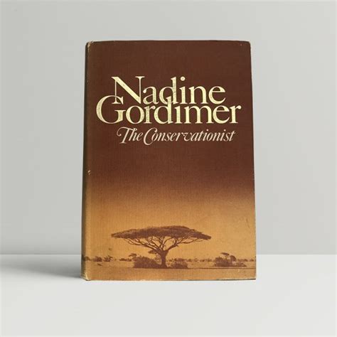 Nadine Gordimer The Conservationist First Uk Edition 1974