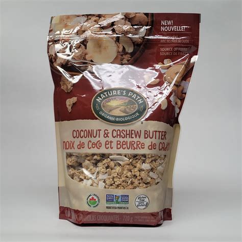 Natures Path Coconut Cashew Butter Granola Prairie Foods