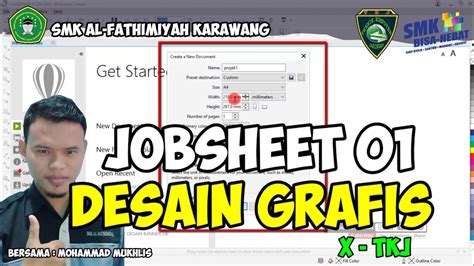 DESAIN GRAFIS JOBSHEET 01 KELAS X TKJ Mengenal CorelDraw YouTube