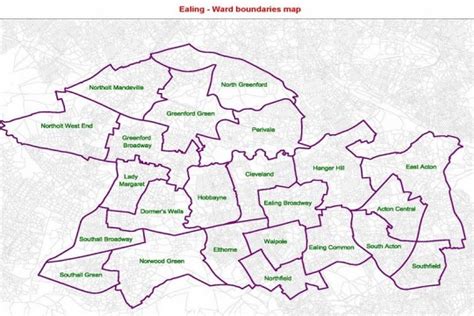 Have Your Say On Proposed Ward Changes In Ealing