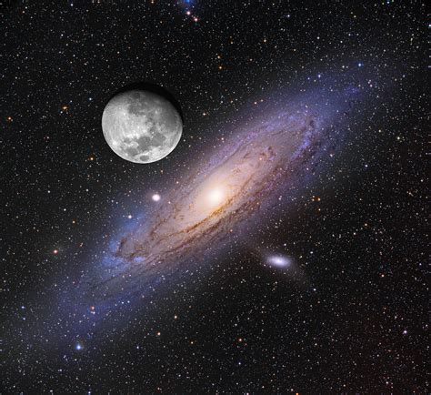 Apod 2020 September 25 Moon Over Andromeda