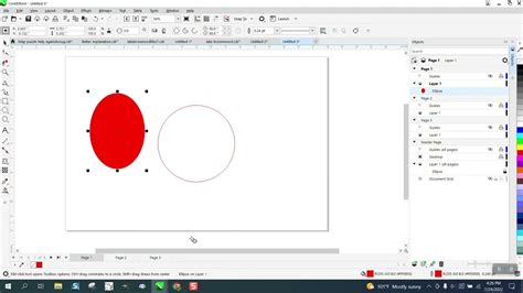 Corel Draw Tips Tricks Master Layer How To Use And LOCK An Object On