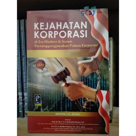 Jual Kejahatan Korporasi Di Era Modern Sistem Pertanggungjawaban