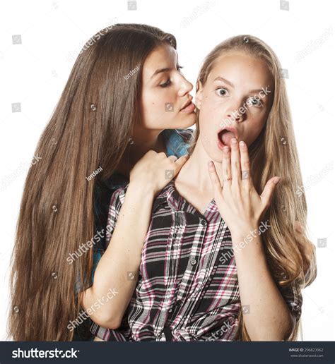 Two Teens Having Telegraph