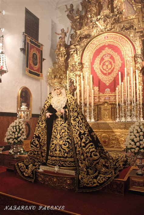 NAZARENO PACENSE BESAMANOS MARÍA STMA DE LA SOLEDAD LOS SERVITAS