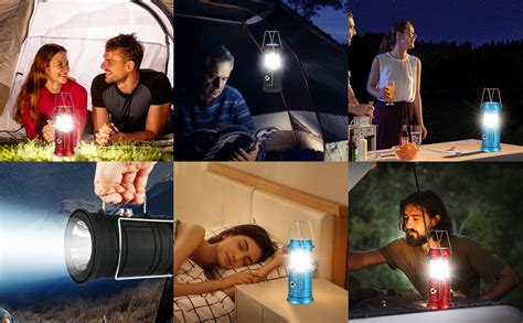 Campinglampe Solar Led Camping Lampen Laterne Batteriebetrieben 2600mAh