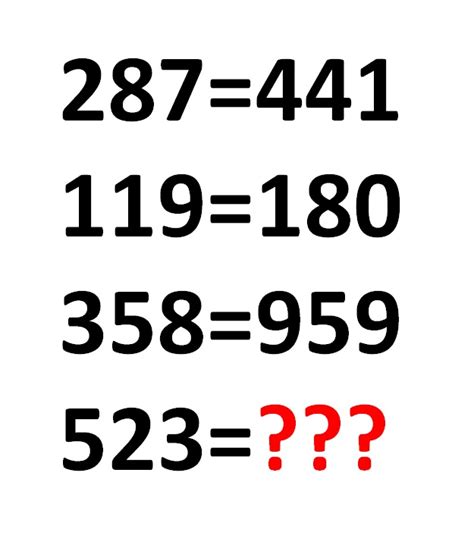 Math Riddles With Answers Can Find The Missing Numbers